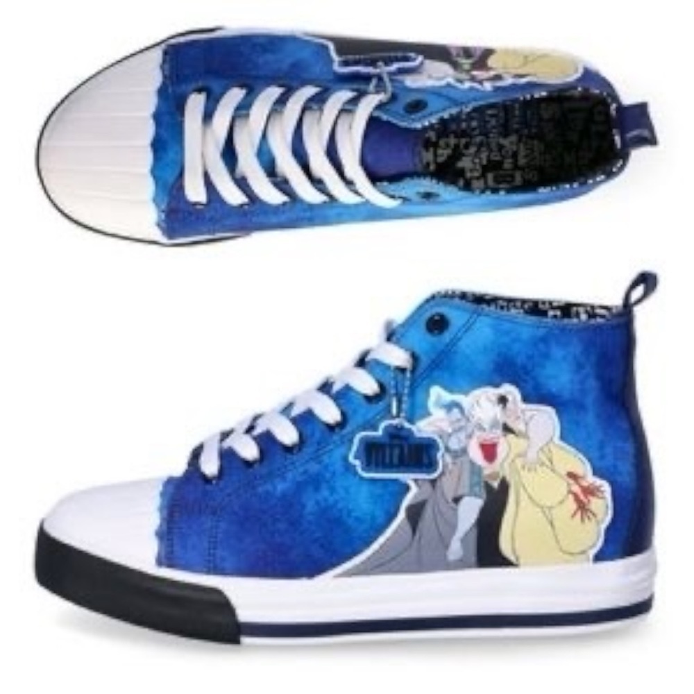 Ground Up Disney Villand High-Top Sneakers